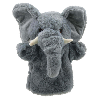 The Puppet Company Elephant Animal Puppet Buddies 25cm Hand Toy Grey 12m+