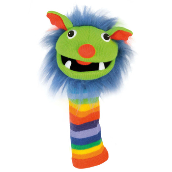 The Puppet Company Rainbow Sockettes 38cm Hand Toy 18m+