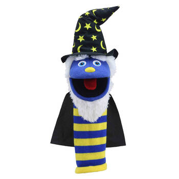 The Puppet Company Wizard Sockettes Knitted Soft Hand Todler 18m+ 38x14cm