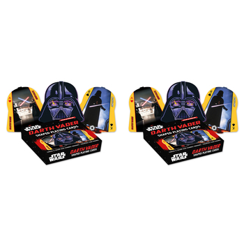 108pc Aquarius Star Wars Darth Vader Shaped Playing Cards 14y+