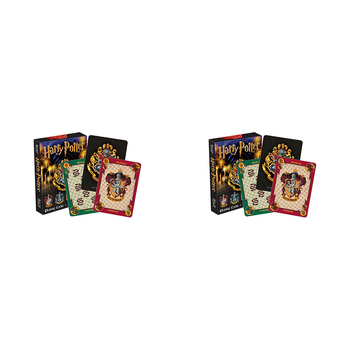 2PK Aquarius Harry Potter House Crests Playing Cards Standard Deck