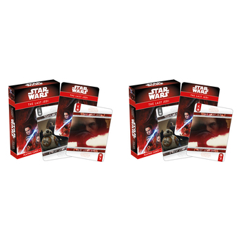 108pc Aquarius Star Wars Episode 8 Playing Cards 14y+