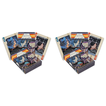 108pc Aquarius Star Wars Movie Posters Playing Cards 6y+