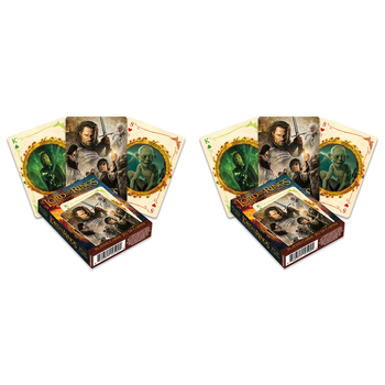 108pc Aquarius Lord Of The Rings Return Of The King Playing Cards 14y+