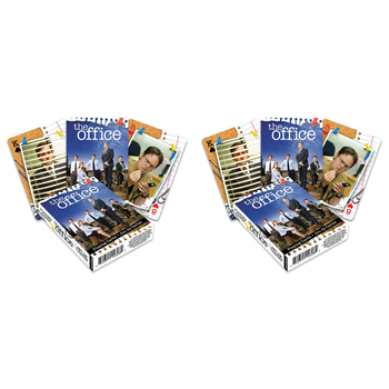 108pc Aquarius The Office Cast Playing Cards Family Party Game 14y+