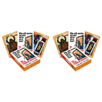 2PK Aquarius Texas Chainsaw Massacre Playing Cards Standard Deck