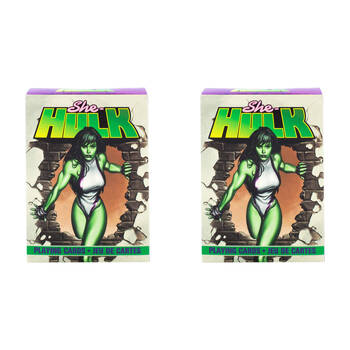 2PK Aquarius Marvel She-Hulk Playing Cards 6.35x8.89cm 14y+