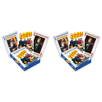 2PK Aquarius Seinfeld Photos Playing Cards Standard Deck