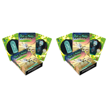 2PK Aquarius Rick & Morty Playing Cards Gaming Standard Deck