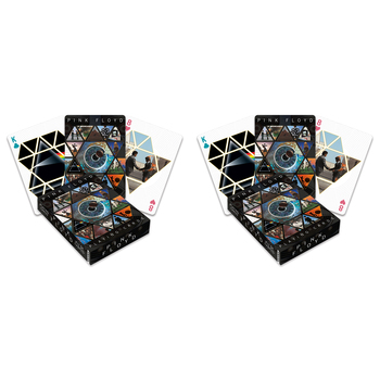 2PK Aquarius Pink Floyd Art Of Playing Cards Standard Gaming Deck