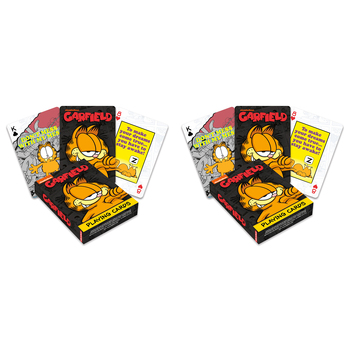 108pc Aquarius Garfield Playing Cards Deck Game Set 3y+