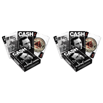 108pc Aquarius Johnny Cash Playing Cards Family Party Game 6y+