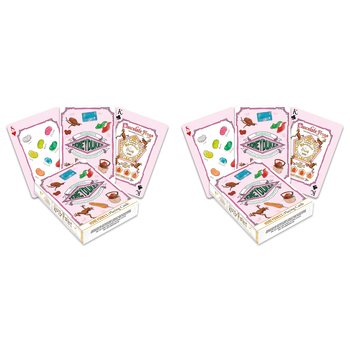 2PK Aquarius Harry Potter Honey Dukes Playing Cards Standard Deck