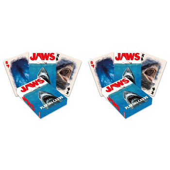 2PK Aquarius Jaws Playing Cards Poker Standard Gaming Deck