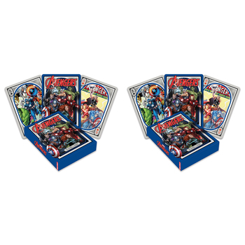 108pc Aquarius Avengers Nouveau Playing Cards Family Game 6y+