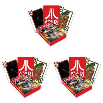 3PK Aquarius Atari Playing Cards Poker Family Gaming Deck