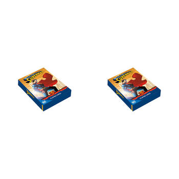 2PK Aquarius DC Comics Superman Playing Cards 6.35x8.89cm