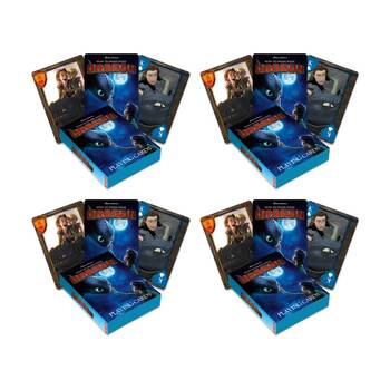 4PK  Aquarius How To Train Your Dragon Playing Cards Deck Game Fun Gift