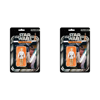 108pc Aquarius Star Wars Luke Skywalker Premium Playing Cards 14+