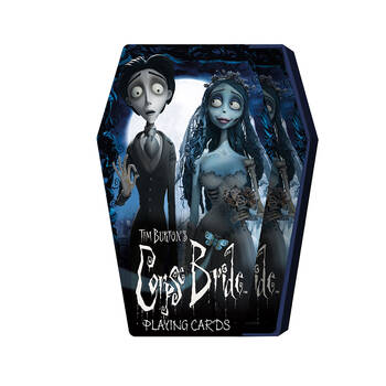Aquarius Tim Burtons Corpse Bride Coffin Box Playing Cards 20x9.5cm 14y+