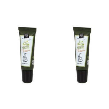 2PK Esschert Design Gardener's Nourishing Moisturiser Lip Balm Aloe Vera 10ml