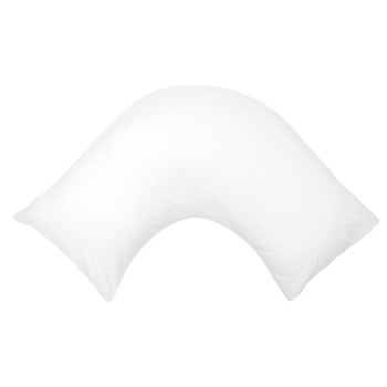 Algodon V-Shaped Pillowcase 300TC Cotton White
