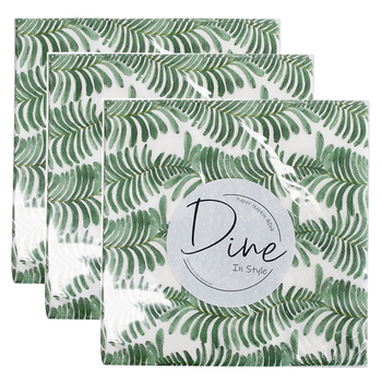 120pc LVD Paper Napkin Tropic 33cm