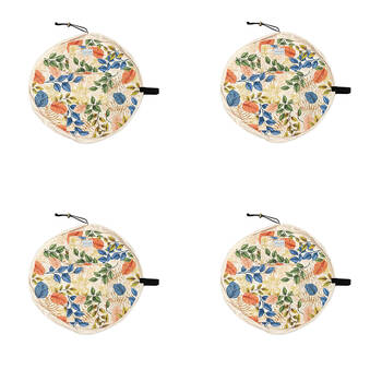 4PK Frankie & Me Women's Drawstring Makeup Cosmetics Toiletry Bag 51cm Floral