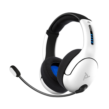 PDP Gaming LVL50 Wireless Gaming Headset White For Playstation 5/4 Consoles