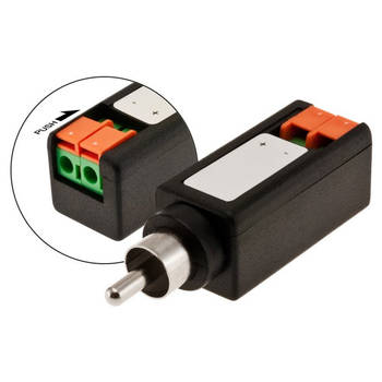 RCA Plug to Terminal Screws