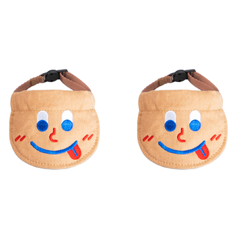 2x Pidan Adjustable 7-12cm Pet/Cat Neck Bib Collar - Orange