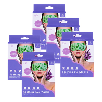 25PK Living Today Soothing Self Heating Lavender Scented Eye Mask