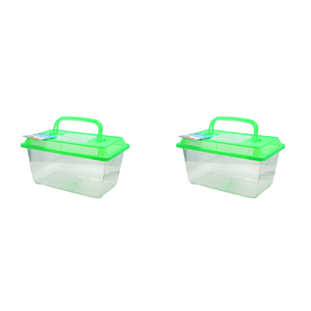 2PK Dudley's World Of Pets Portable Fish Tank Large Assorted