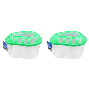 2PK Dudley's World Of Pets Reptile/Critter Tank Mediumium Assorted