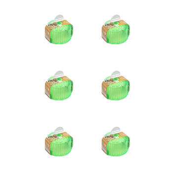 6PK Dudley's World Of Pets Small Pet Exercise Wheel Green