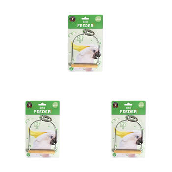 3PK Dudley's World of Pets Bird/Parrot Arch Swing 1214x10cm
