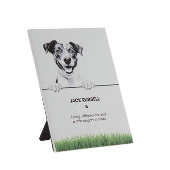 Bramble Bay Pet Wall Plaque Jack Russell Dog Lovers Gift 16.5x21cm