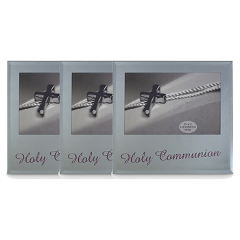3x Communion Girl 6x4 Inch Keepsake Photo Frame Display