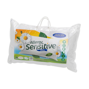 Jason Firm Allergy Sensitive Washable Pillow - White