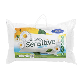 Jason Medium Allergy Sensitive Washable Pillow - White