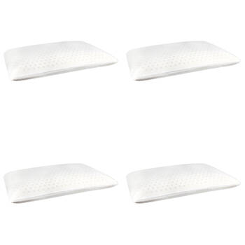 4PK Jason Commercial Breeze Air Latex Pillow 40x65x12cm
