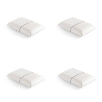 4PK Jason Commercial Breeze Air Memory Foam Pillow 40x65x12cm