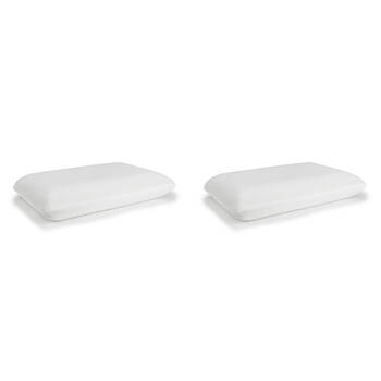 2PK Jason Breezeair Therapeutic Memory Foam Pillow Standard - White