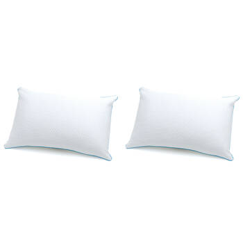 2PK Jason Kooling Medium Sleeping Pillow Home Bedding - White