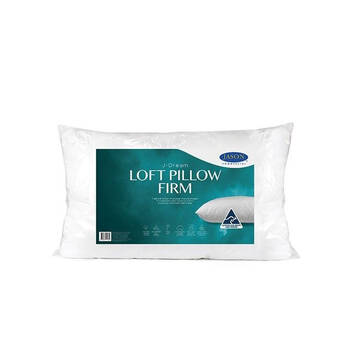 Jason Commercial J-Dream Loft Pillow Firm Standard 48x73cm - White