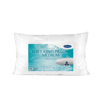 Jason Commercial J-Dream Loft King Medium 1100gm Pillow 50x90cm