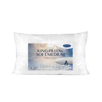 Jason Commercial King J-Dream Microblend Soft/Medium Pillow 50x90cm