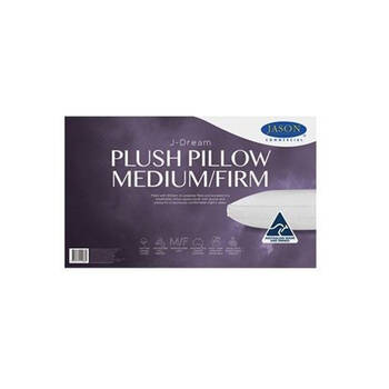Jason Commercial J-Dream Plush Medium/Firm Gusseted Pillow 48x73cm