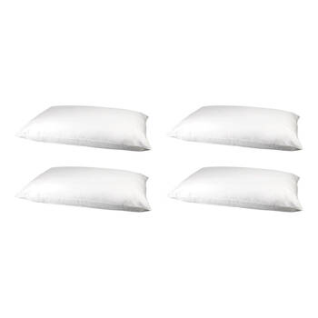 4PK Jason Commercial King Heavenly Dreams Pillow 50x90cm - White