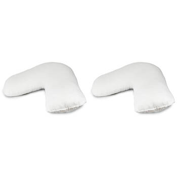 2PK Jason Commercial Hygiene Plus Pillow V Shape 80x36 cm